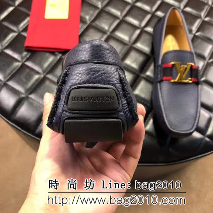 路易威登LV 2018新款 經典男士豆豆鞋 8FX2038
